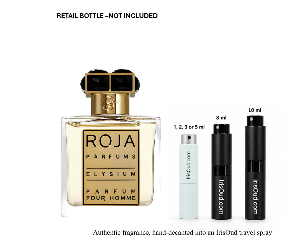 Roja Elysium Pour Homme Parfum Travel Spray Decant