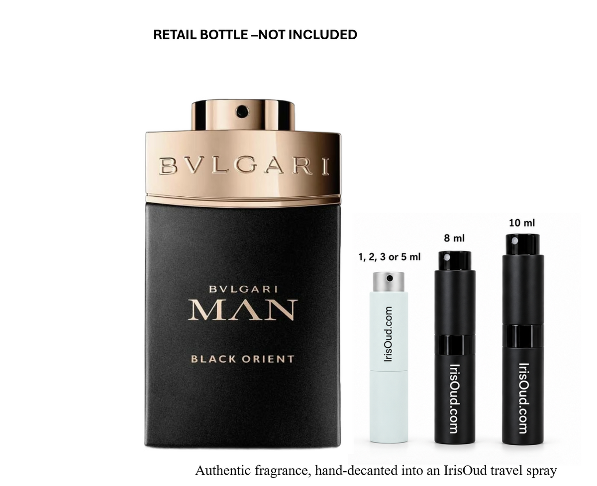 Bvlgari Man Black Orient Discontinued/rare Travel Spray Decant