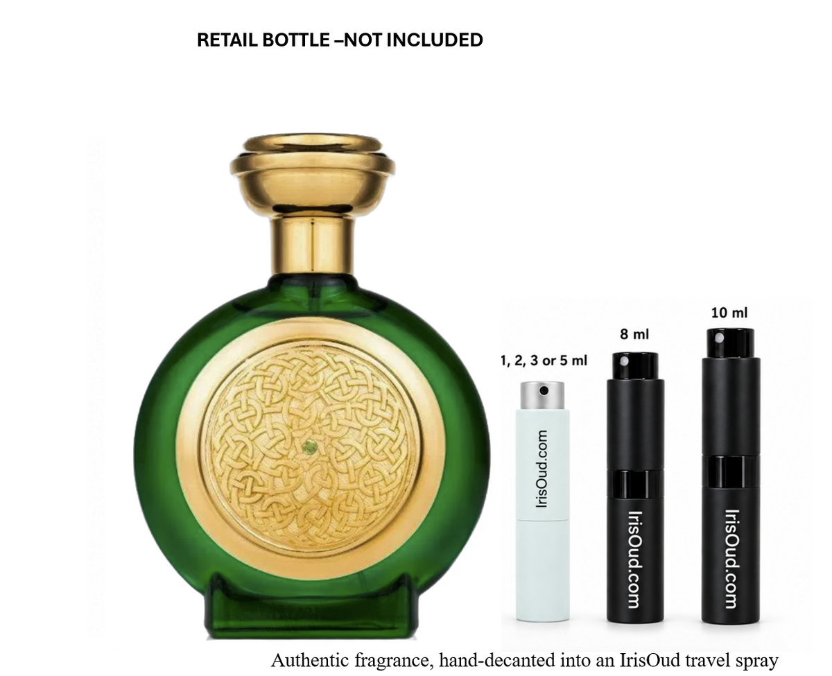 Boadicea the Victorious Green Sapphire Travel Spray Decant