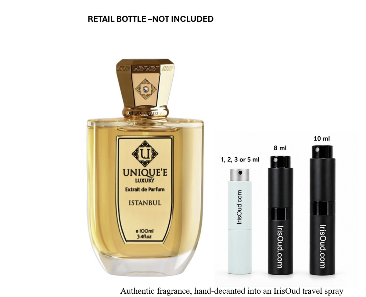 Unique'e Luxury Istanbul Extrait Travel Spray Decant