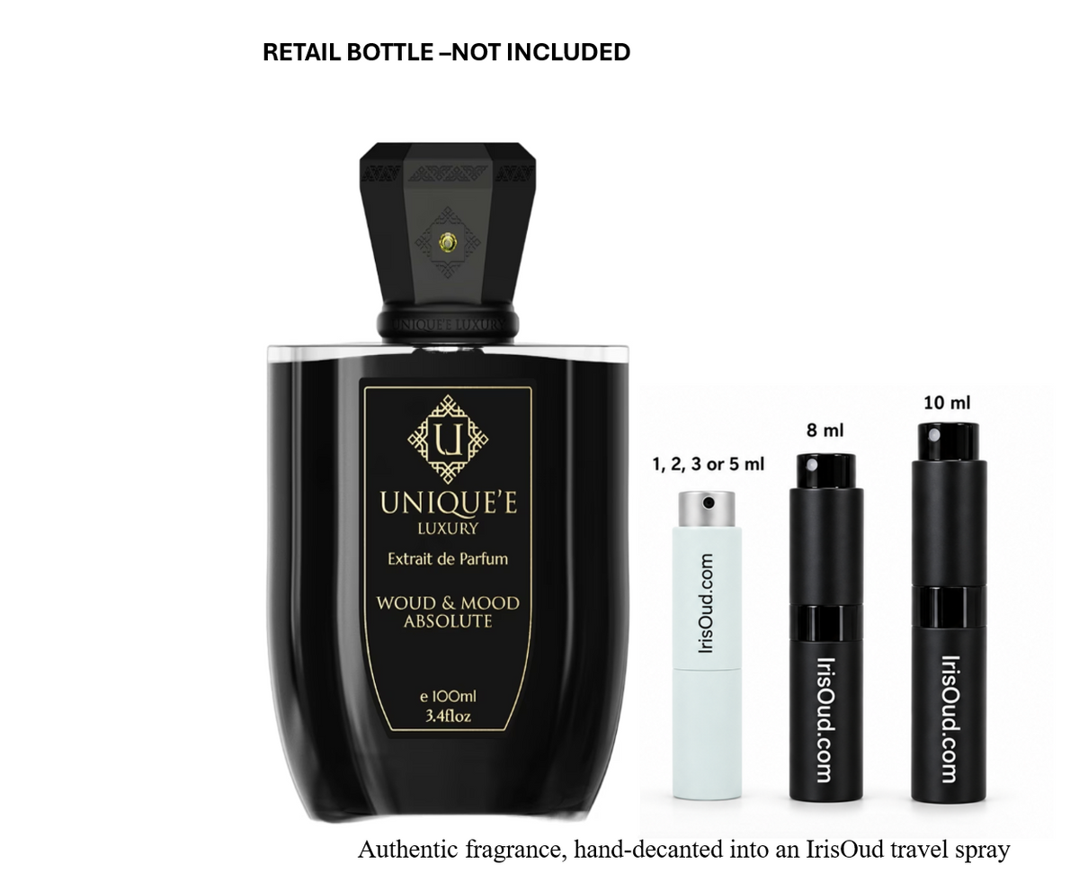 Unique'e Luxury Woud And Mood Absolute Travel Spray Decant