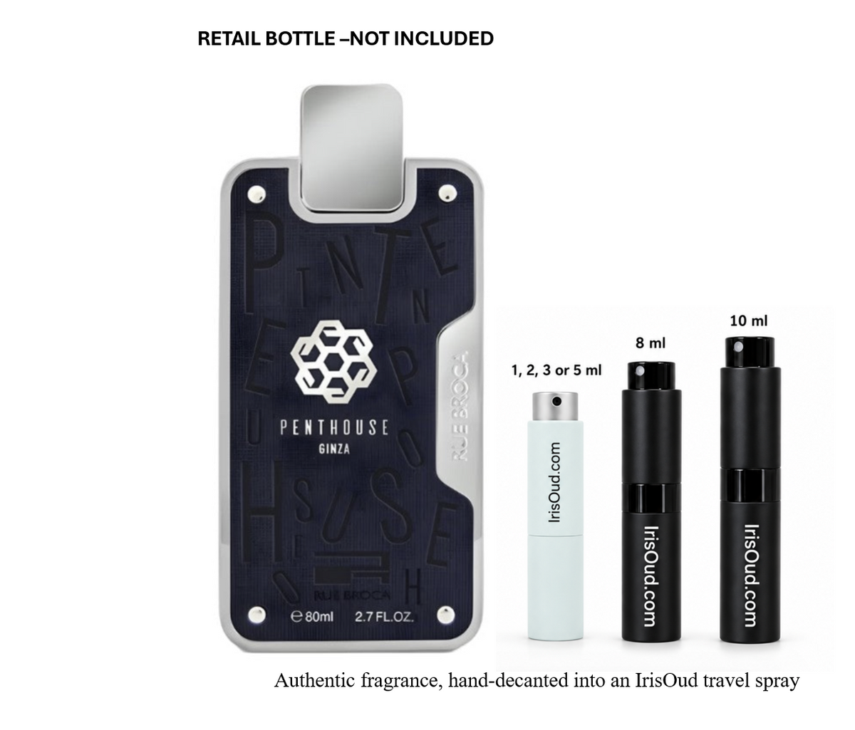 Rue Broca Penthouse Ginza EDP Travel Spray Decant