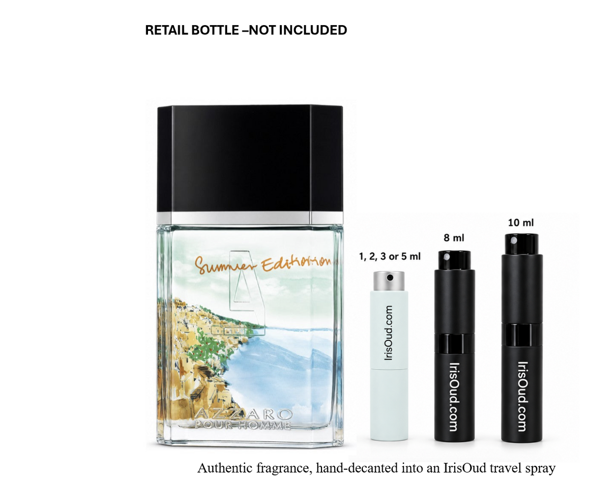 Azzaro Pour Homme Summer Edition 2013 Discontinued Travel Spray Decant