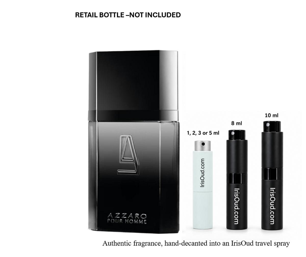 Azzaro  Pour Homme Night Time Discontinued Travel Spray Decant