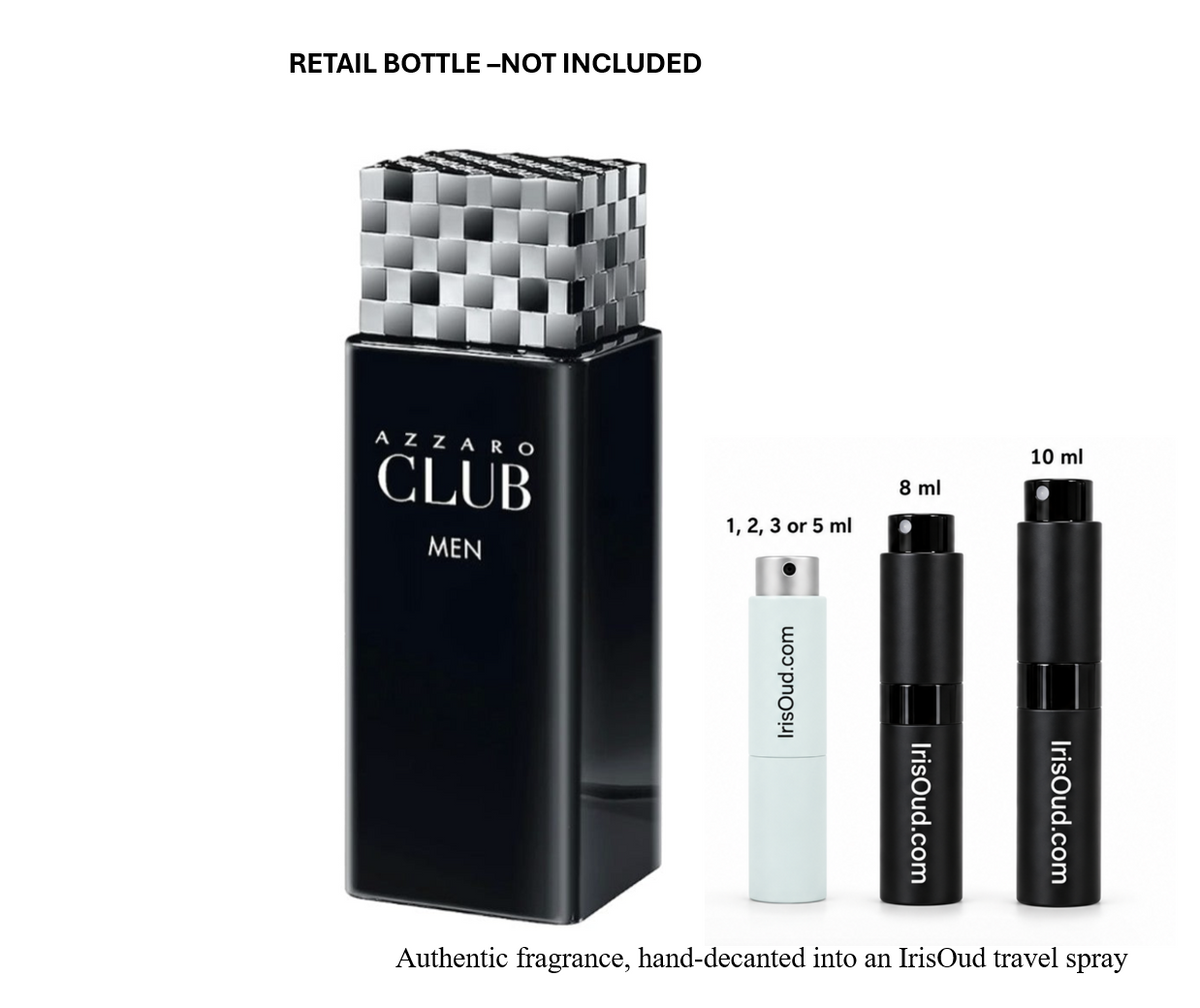 Azzaro Club Men Discontinued Travel Spray Decant
