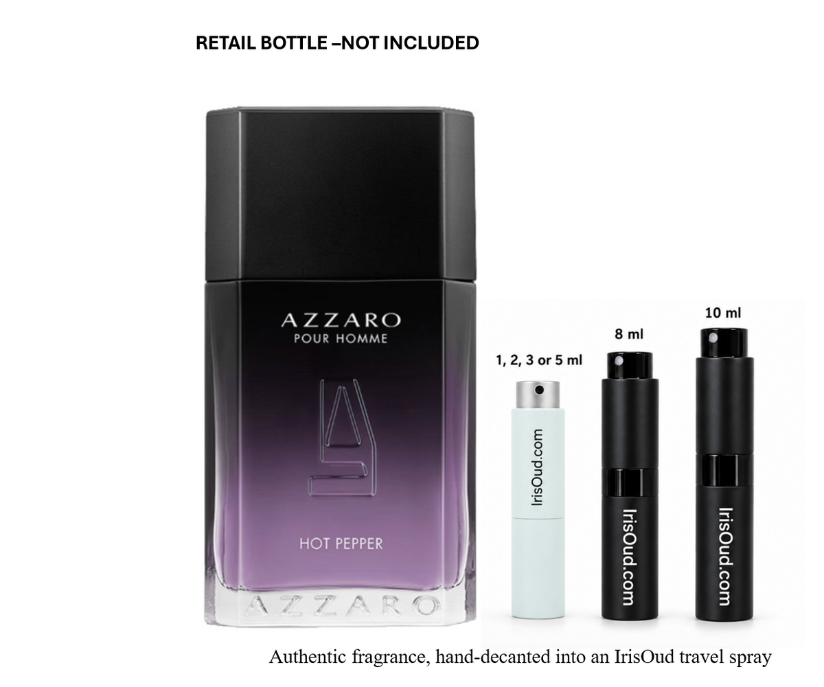 Azzaro Pour Homme Hot Pepper Discontinued Travel Spray Decant