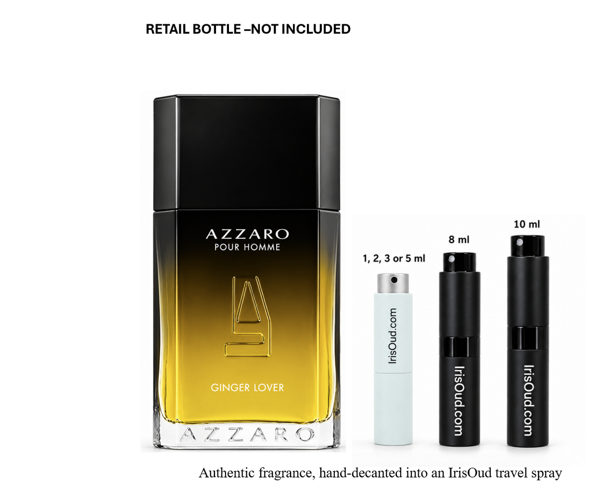 Azzaro Pour Homme Ginger Lover Discontinued Travel Spray Decant