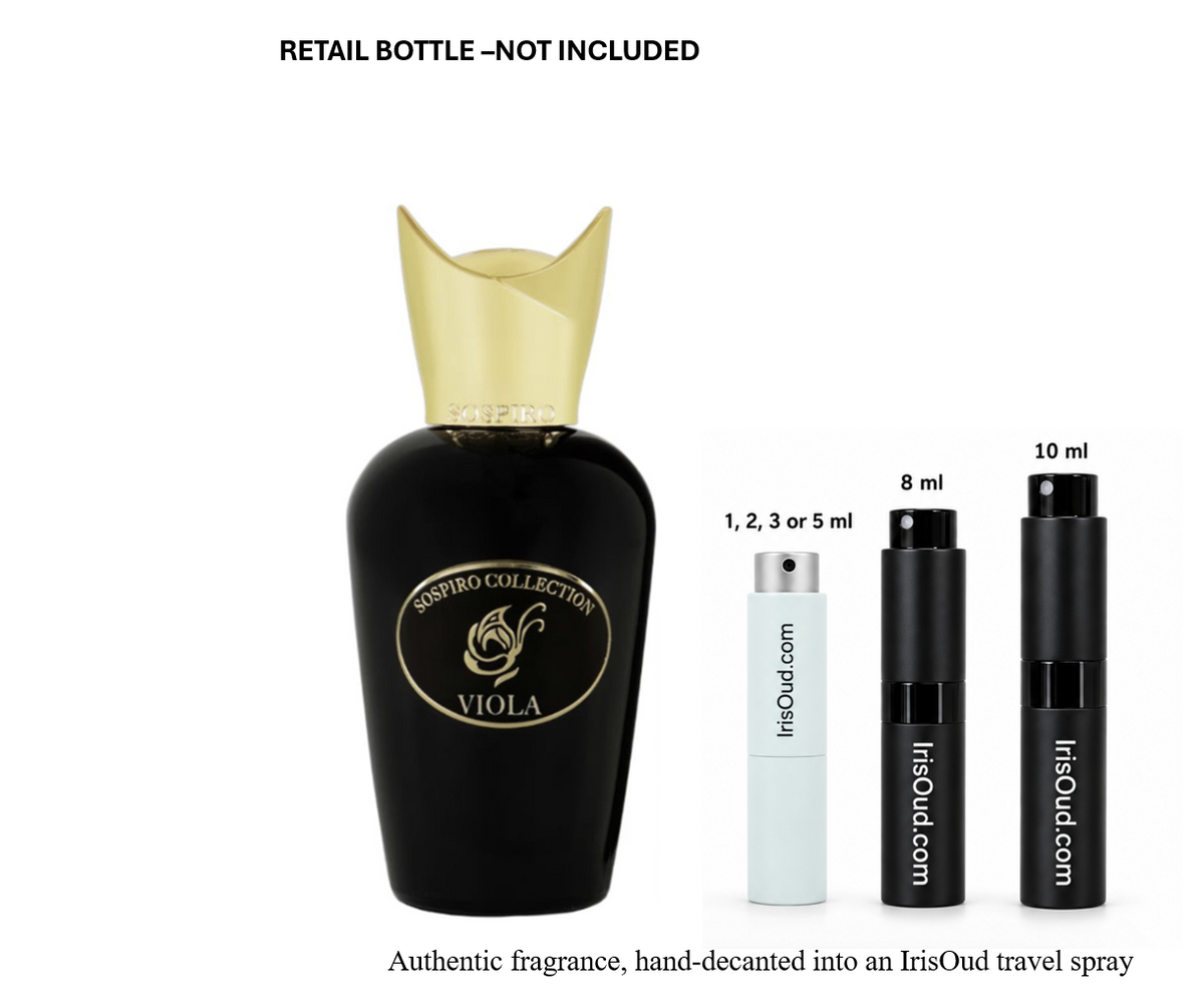 Sospiro Viola Travel Spray Decant