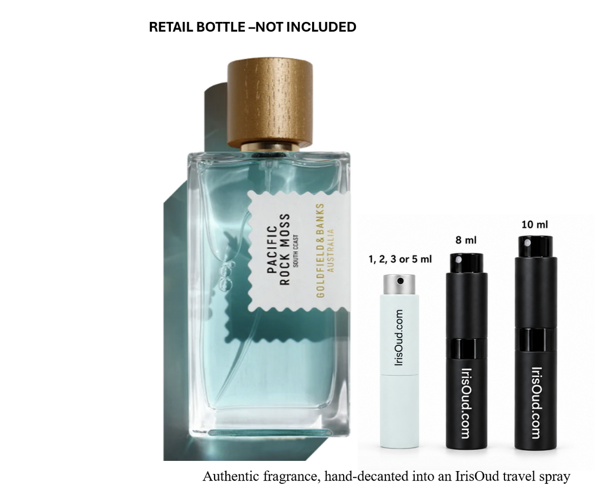 Goldfield & Banks Pacific Rock Moss Travel Spray Decant