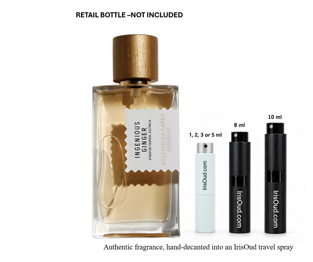 Goldfield & Banks Ingenious Ginger Travel Spray Decant