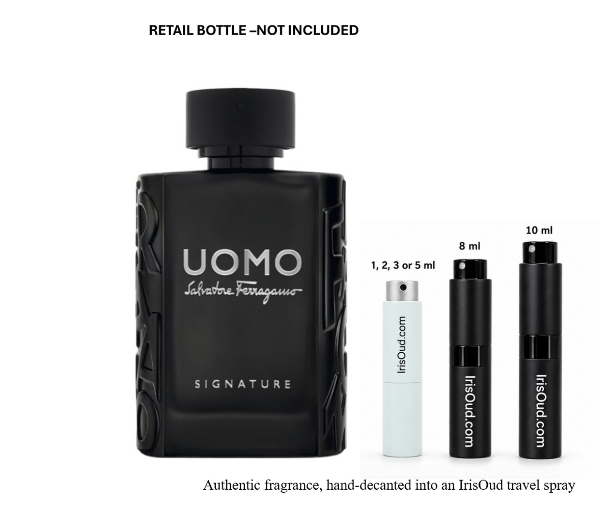 Salvatore Ferragamo Uomo Signature Travel Spray Decant
