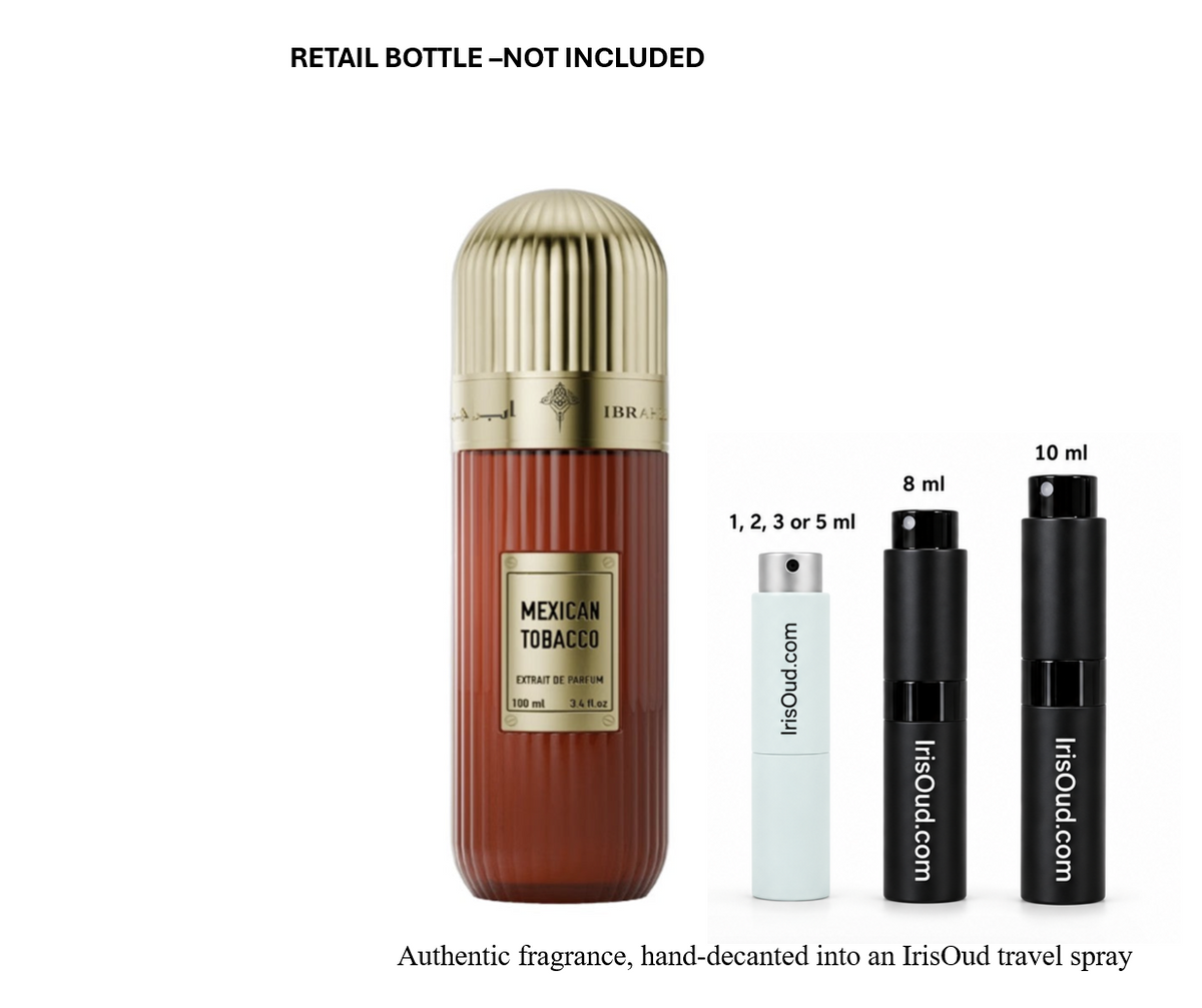 Ibraheem Al Qurashi Mexican Tobacco Travel Spray Decant
