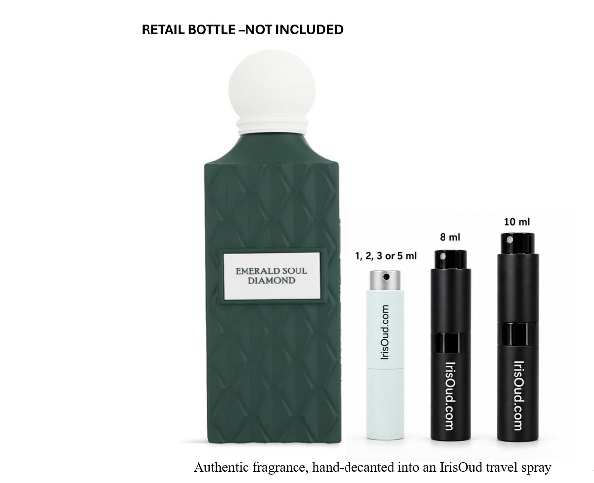 Ibraheem Al Qurashi Emerald Soul Diamond Travel Spray Decant