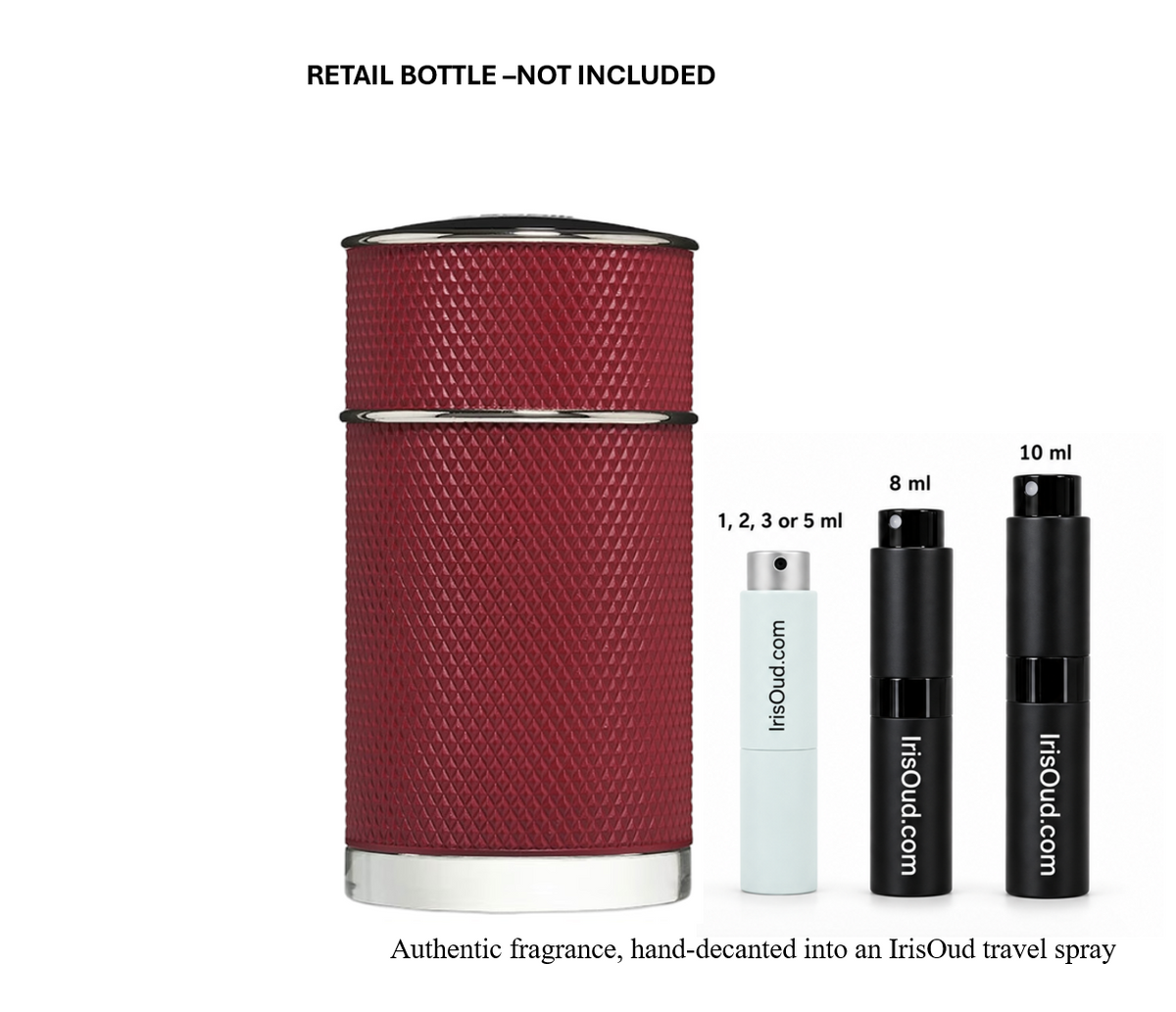 Dunhill Icon Racing Red EDP Discontinued Travel Spray Decant