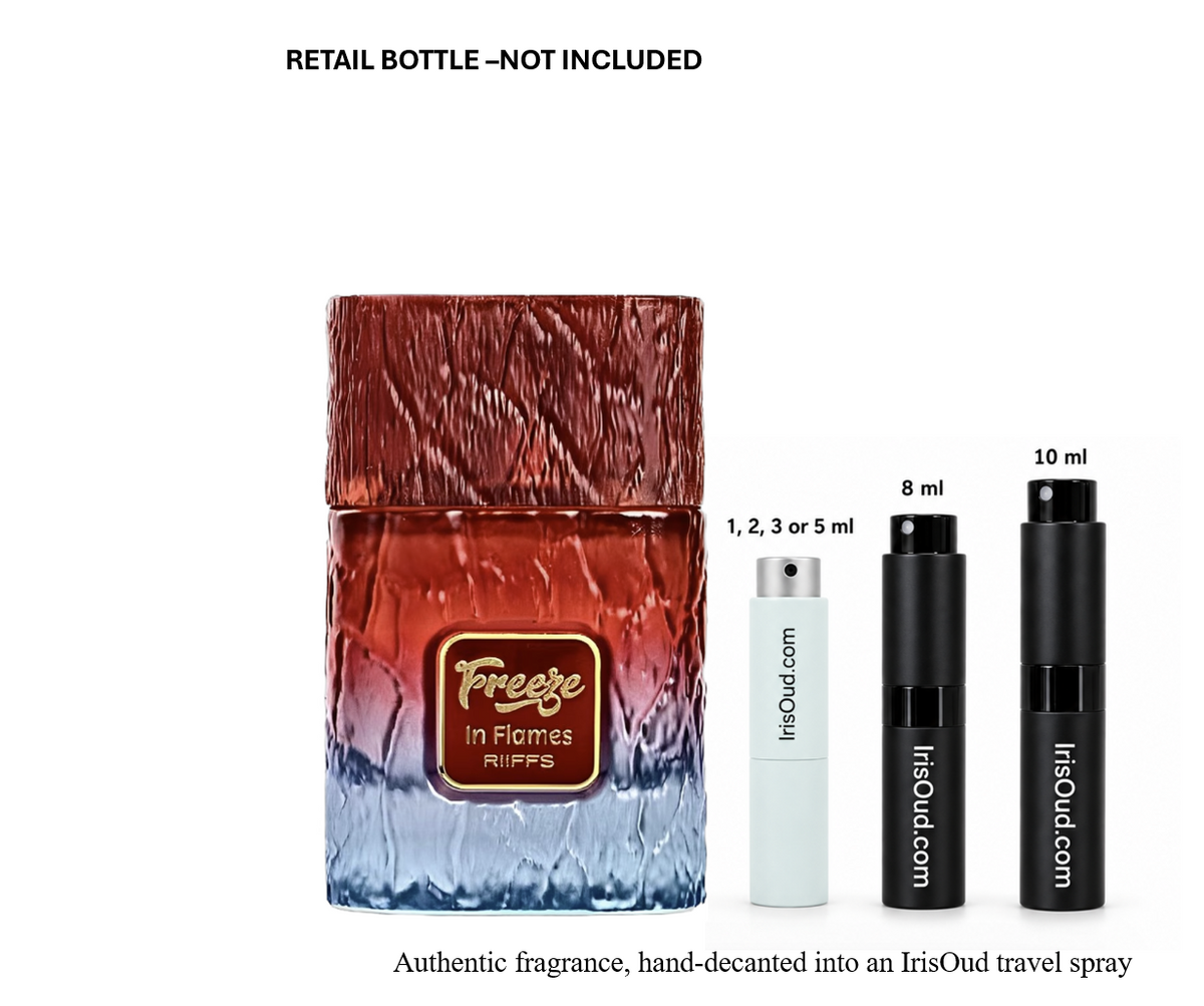 Riiffs Perfumes Freeze in flames Travel Size Decant