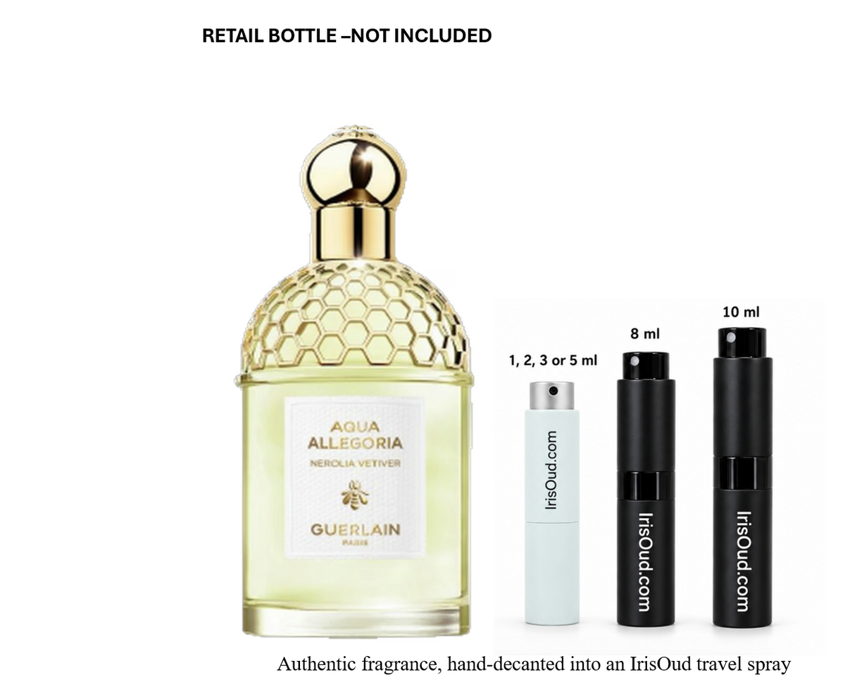 Guerlain Aqua Allegoria Nerolia Vetiver Travel Spray Decant