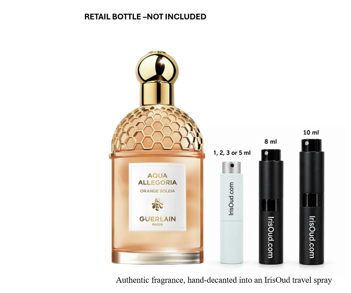 Guerlain Aqua Allegoria Orange Soleia Travel Spray Decant