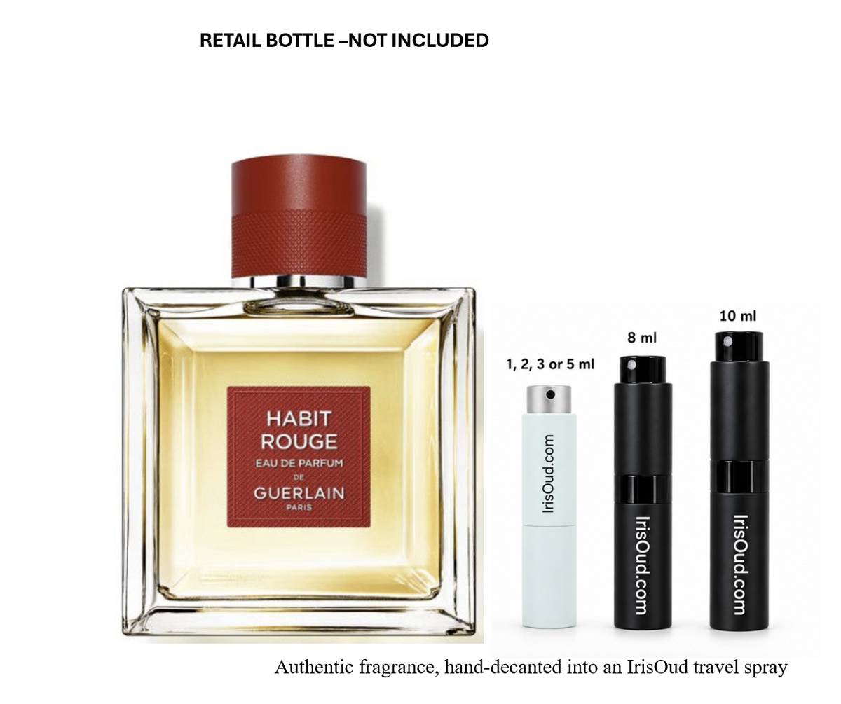 Guerlain Habit Rouge EDP Travel Spray Decant