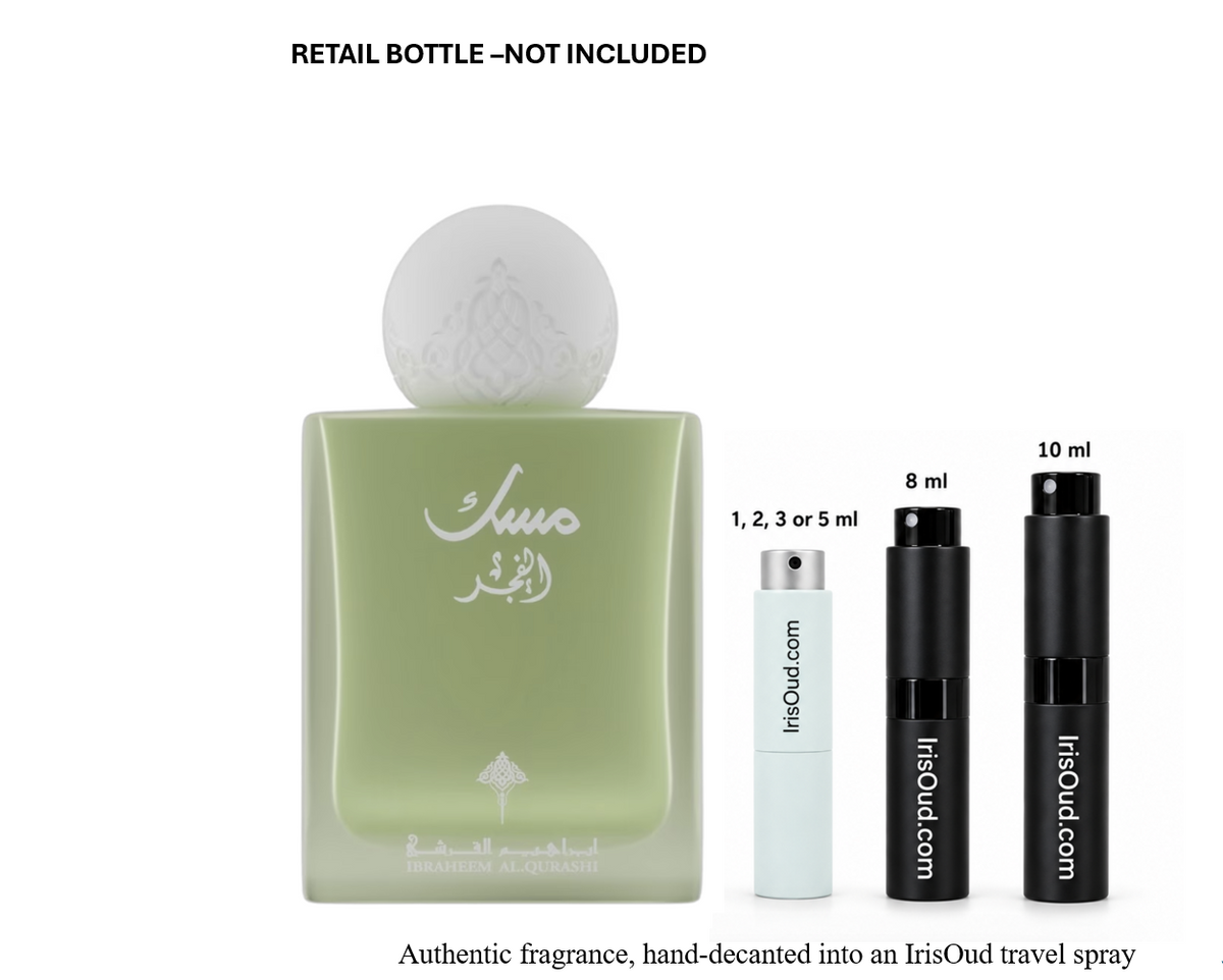 Ibraheem Al Qurashi Musk Al Fajr Travel Spray Decant