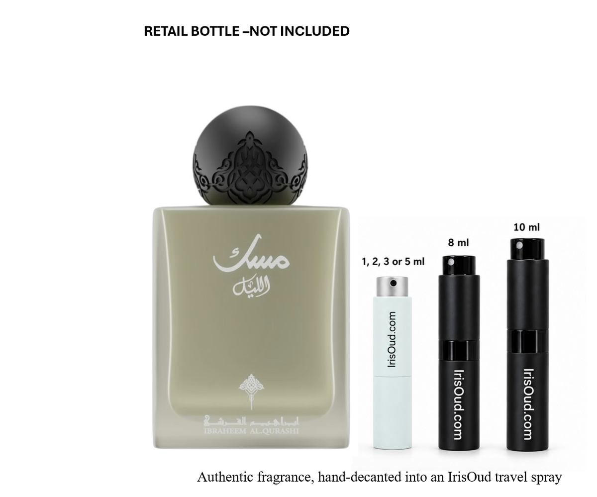 Ibraheem Al Qurashi Musk Al-Lail Travel Spray Decant