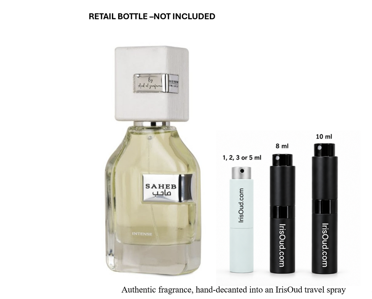 Ard Al Zaafaran Saheb Intense  EDP 5 ml Travel Spray Decant