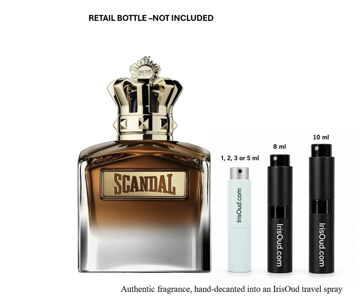 Jean Paul Gaultier Scandal Pour Homme Elixir Travel Spray Decant