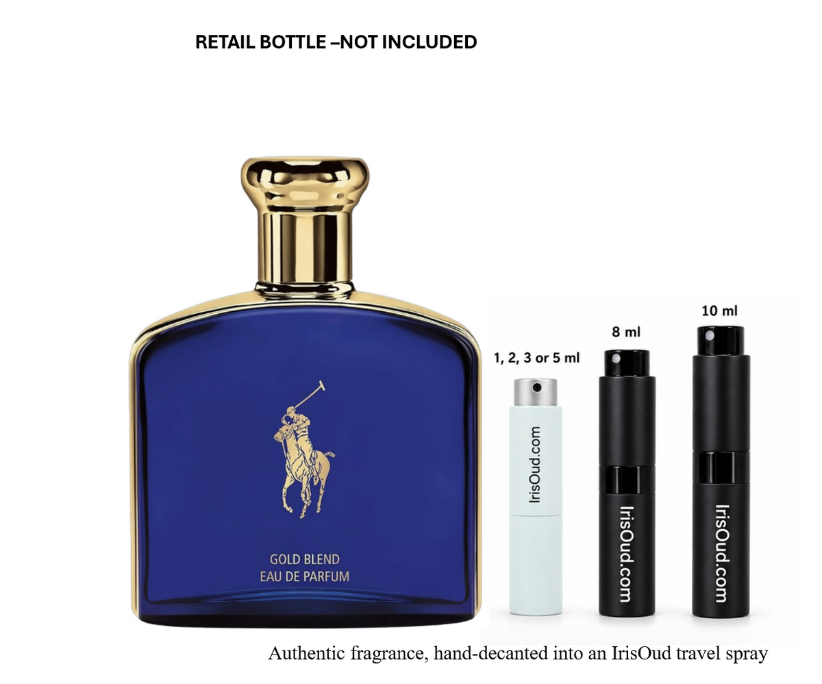 Ralph Lauren Polo Blue Gold Blend EDP Discontinued Travel Spray Decant