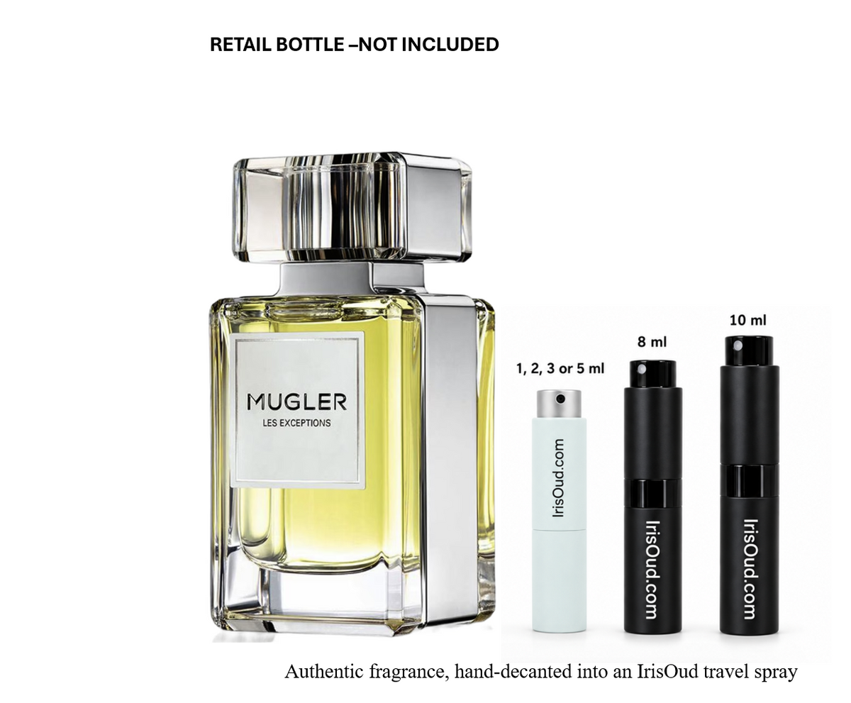 Thierry Mugler Supra Floral Les Exceptions Discontinued Travel Size Decant