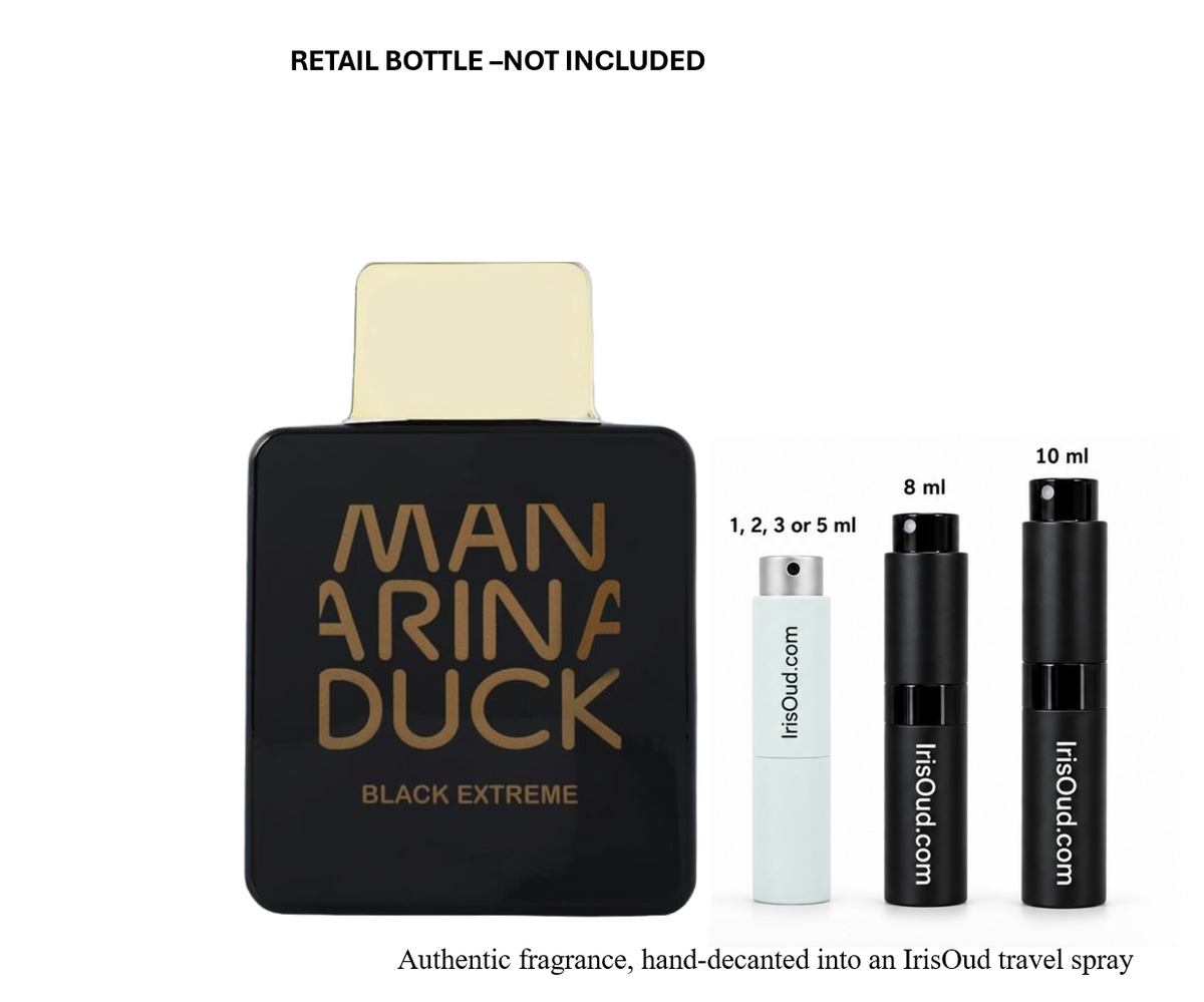 Mandarina Duck Black Extreme EDP Discontinued Travel Spray Decant