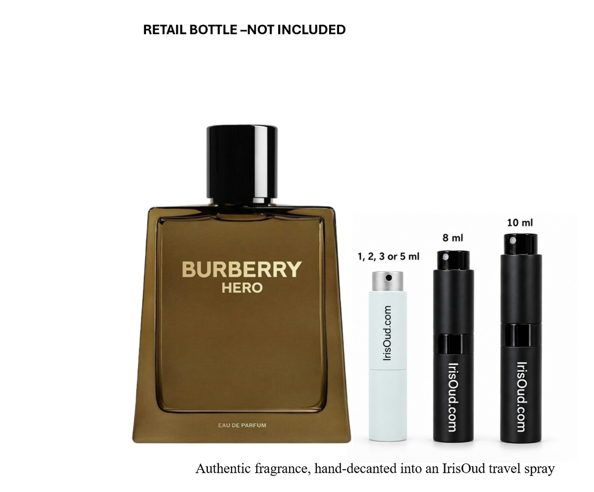 Burberry Hero Eau de Parfum Travel Spray Decant