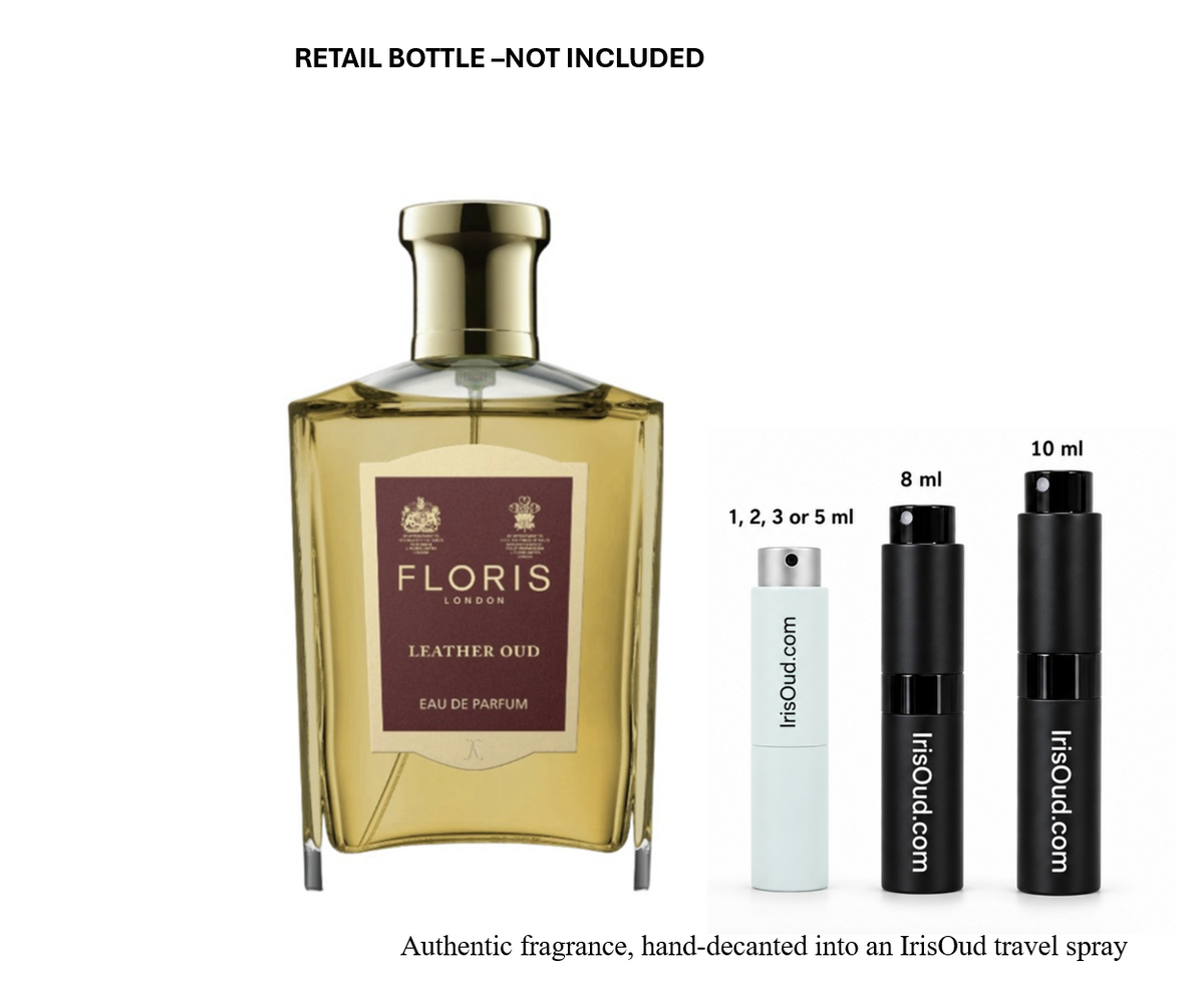 Floris Leather Oud Travel Spray Decant