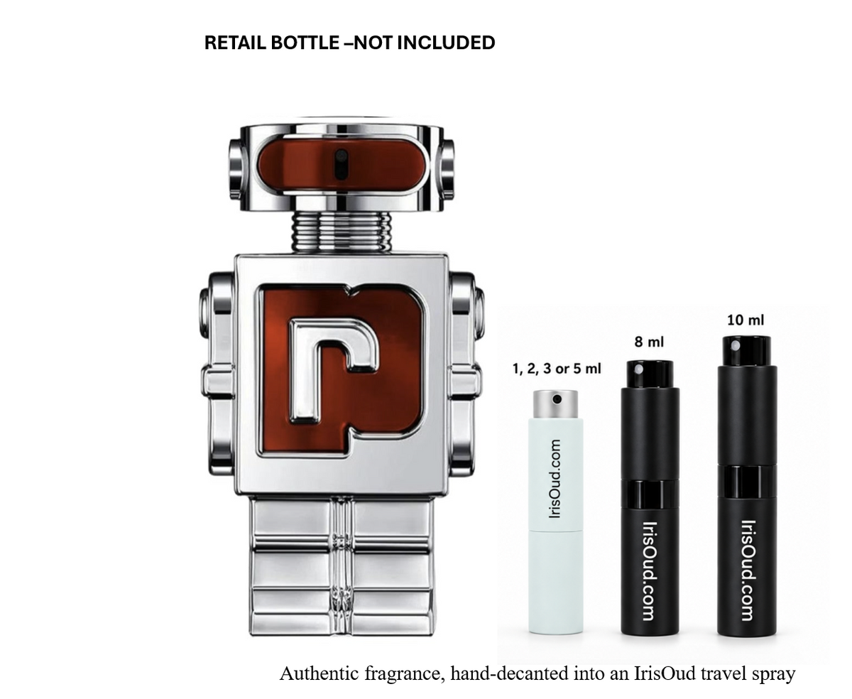 Paco Rabanne Phantom in Red Parfum Elixir Travel Spray Decant