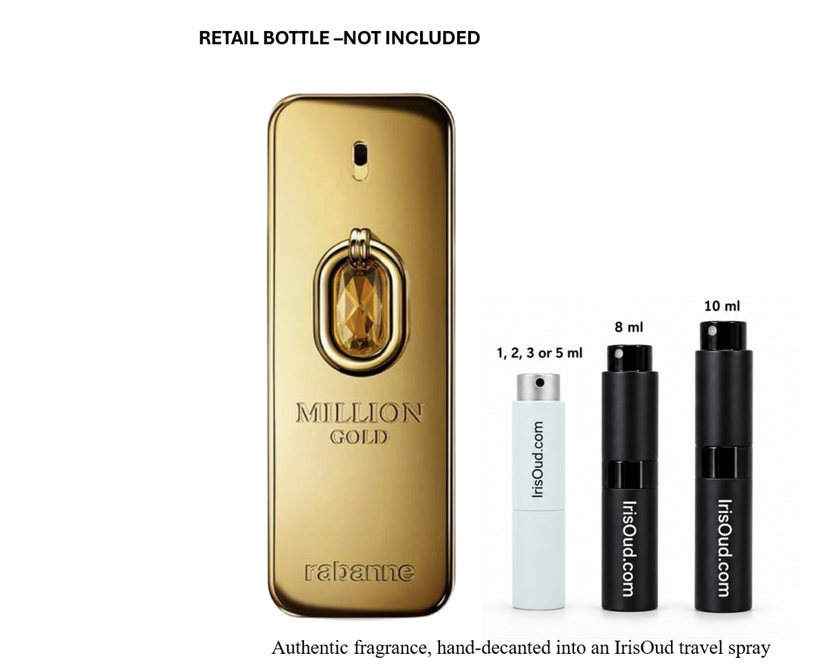 Paco Rabanne Million Gold Elixir Travel Spray Decant
