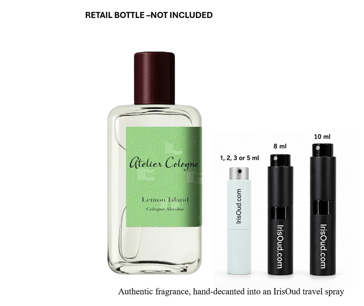 Atelier Cologne Lemon Island EDP Travel Spray Decant