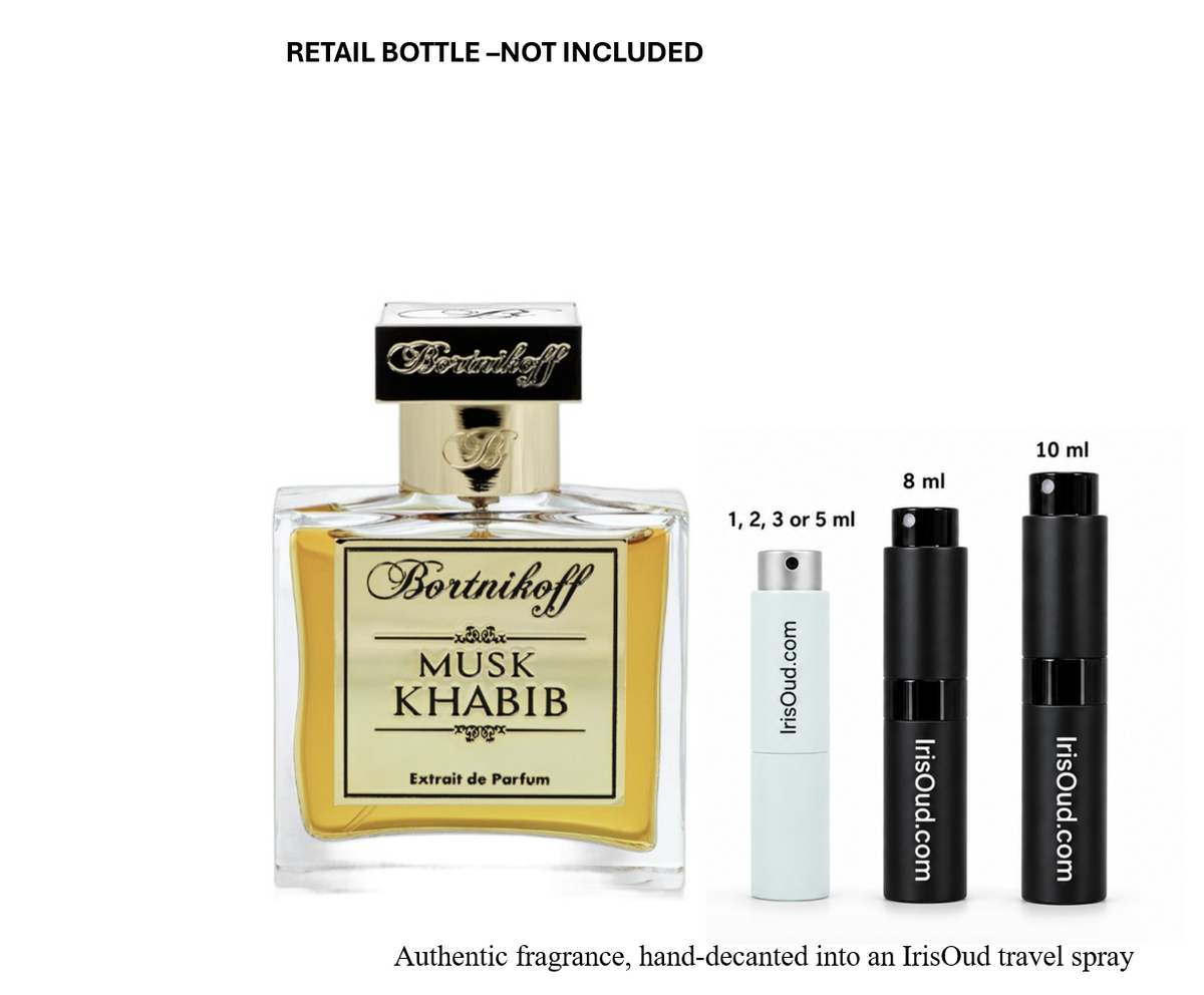 Bortnikoff Musk Khabib Extrait Travel Spray Decant