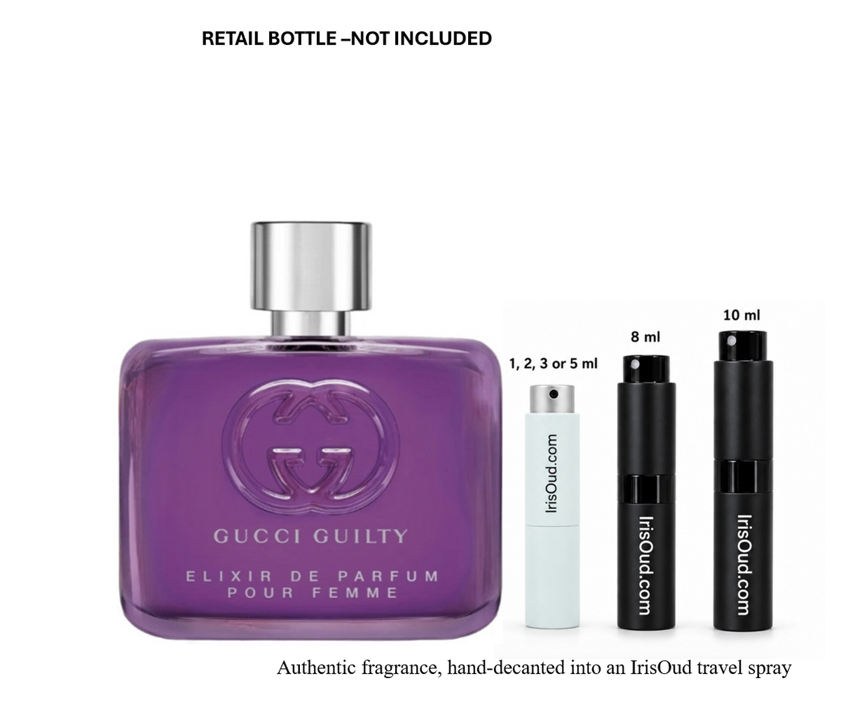 Gucci Guilty Elixir de Parfum pour Femme Travel Spray Decant