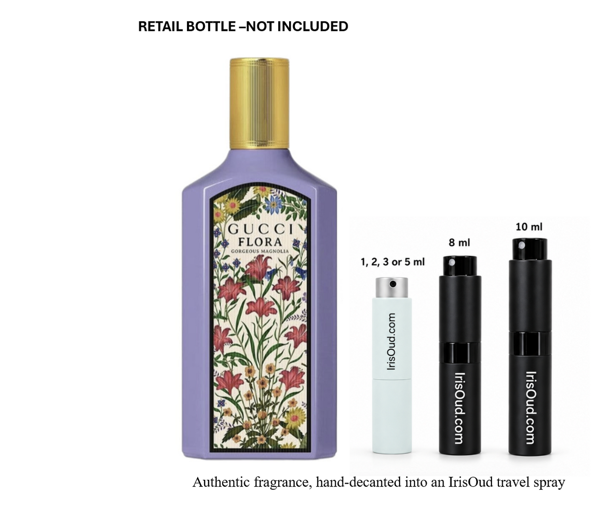 Gucci Flora Gorgeous Magnolia Travel Spray Decant