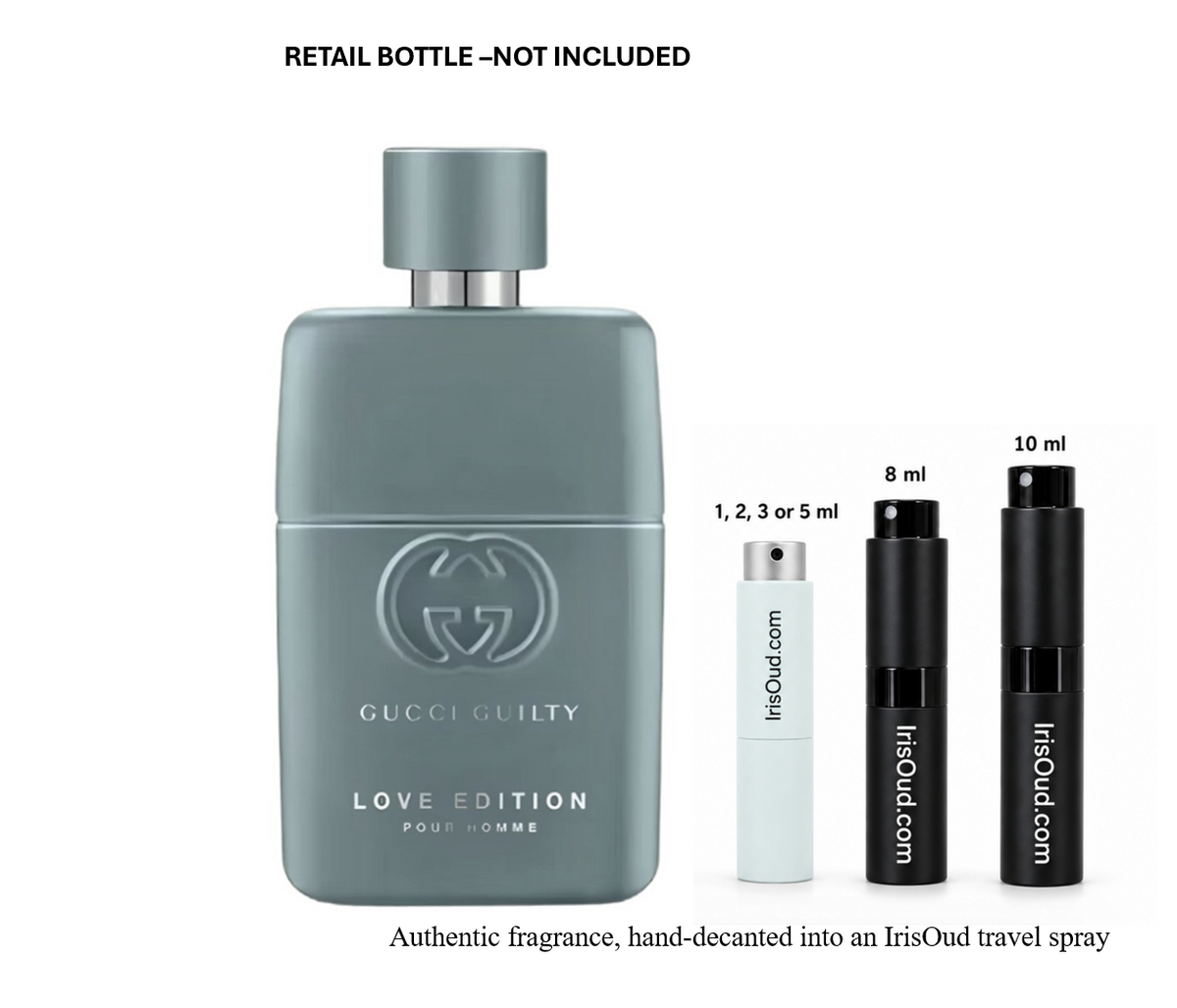 Gucci Guilty Love Edition Pour Homme Travel Spray Decant