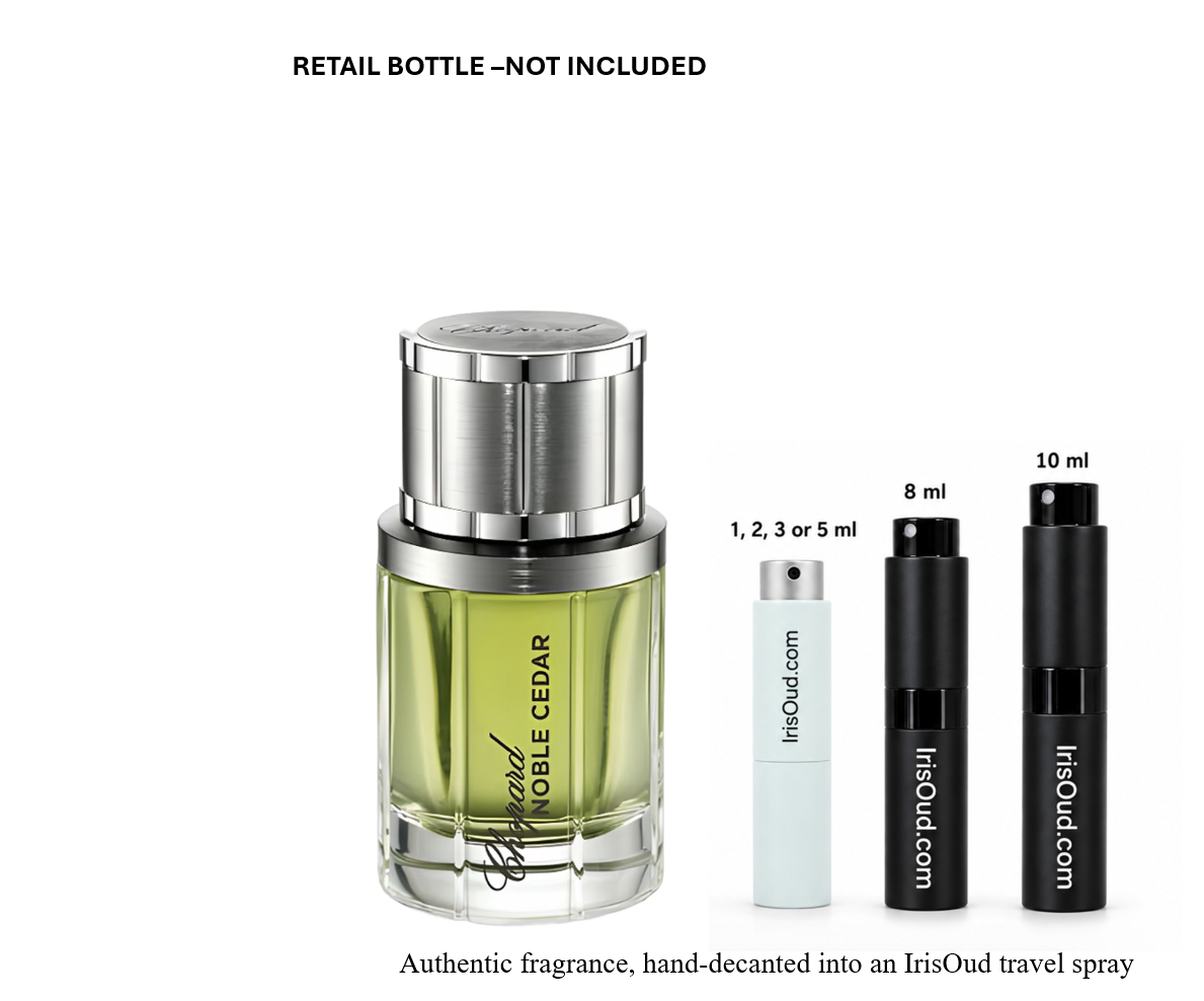 Chopard Noble Cedar Discontinued rare Travel Spray Decant