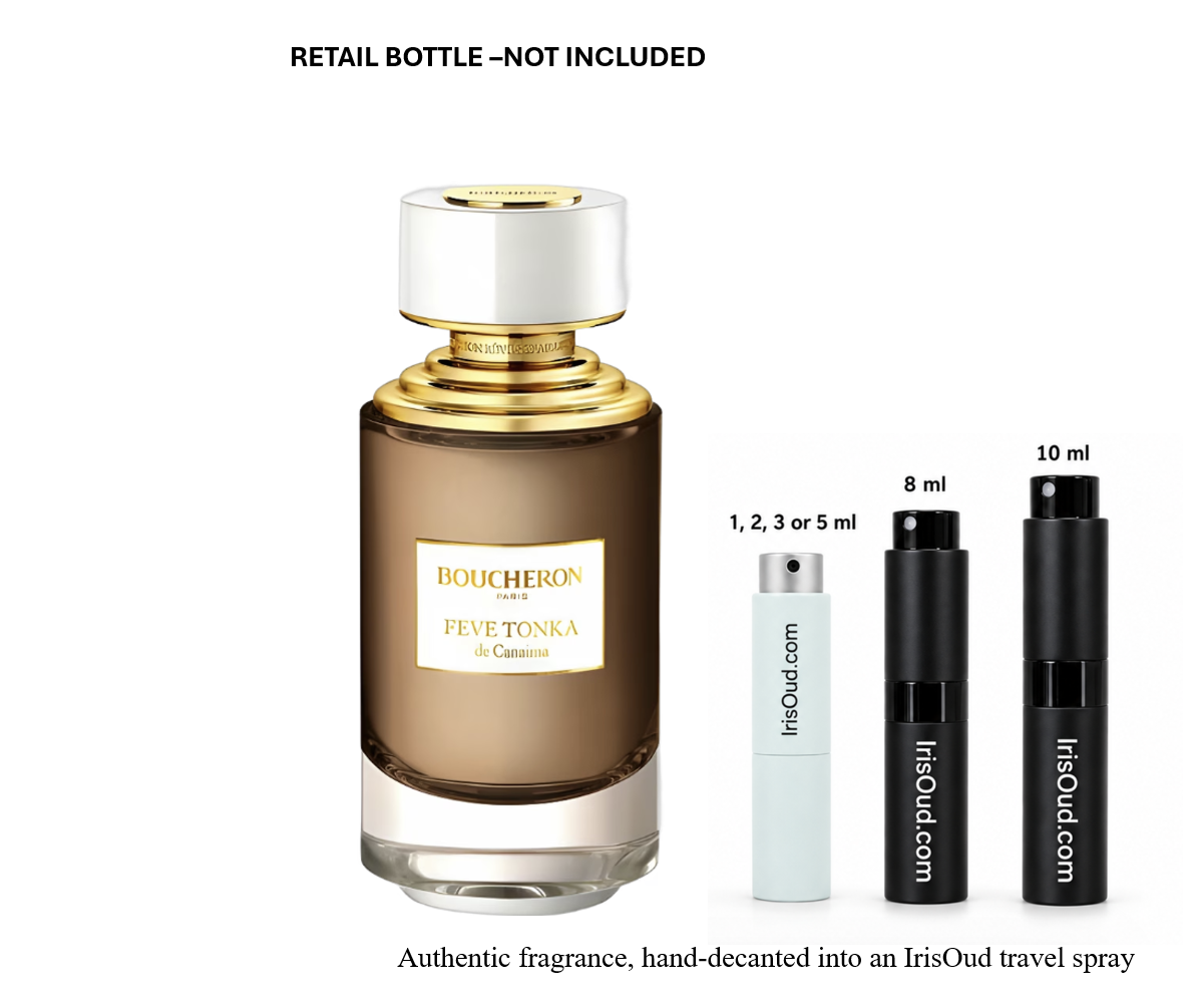 Boucheron Fève Tonka de Canaima Travel Spray Decant