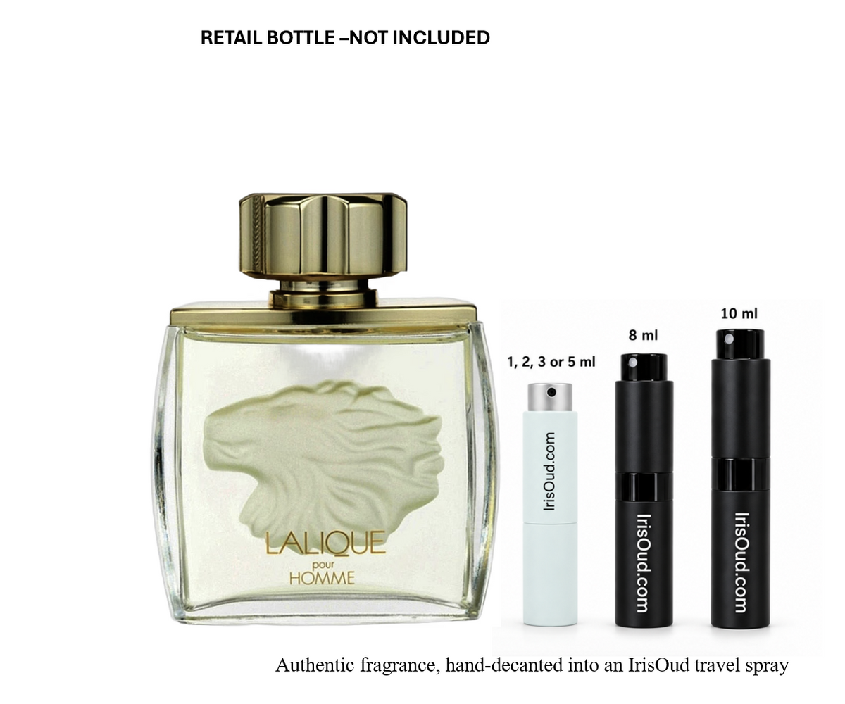 Lalique Lion Pour Homme EDP Travel Spray Decant