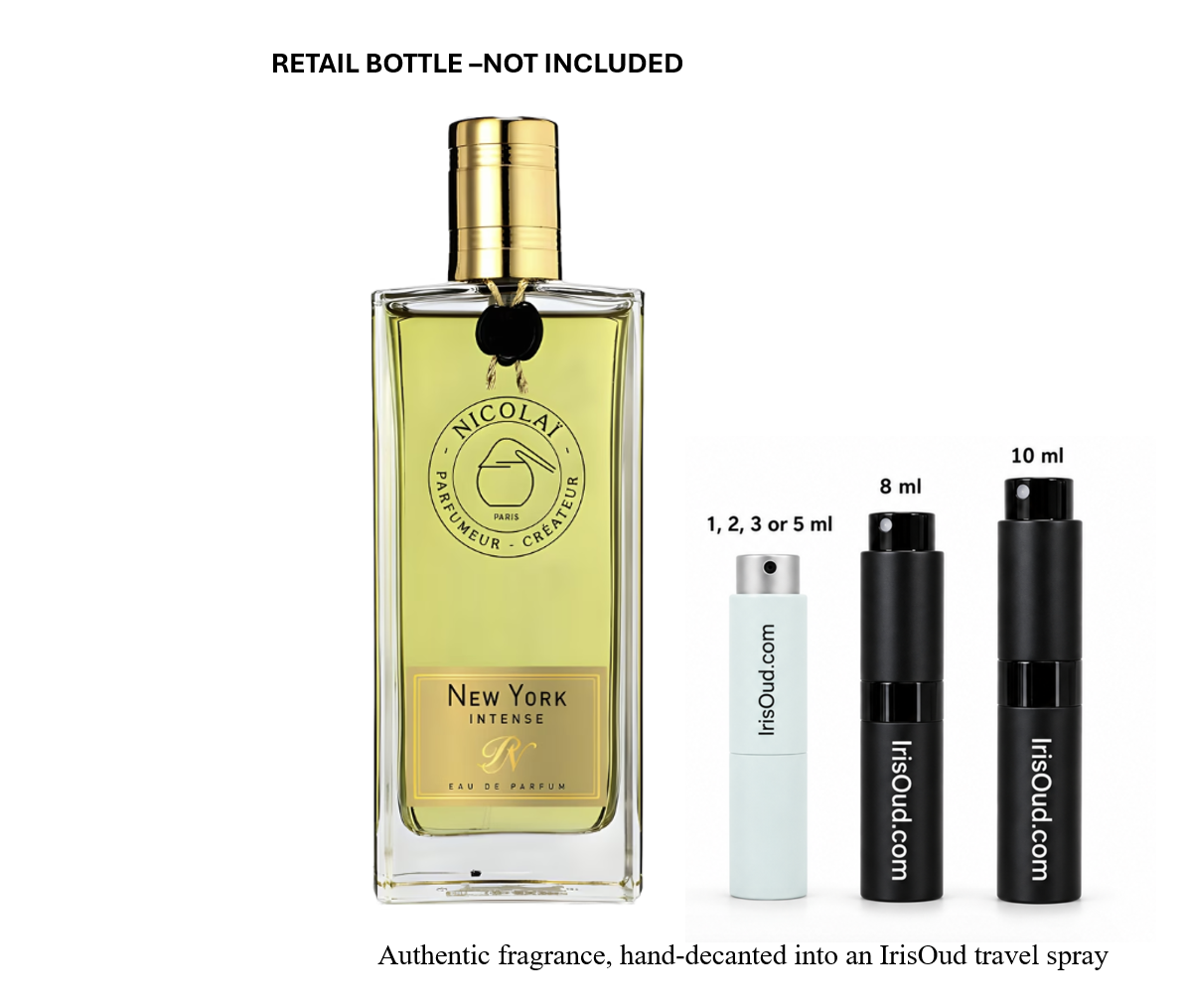 Nicolai Parfumeur Createur New York Intense Travel Spray Decant