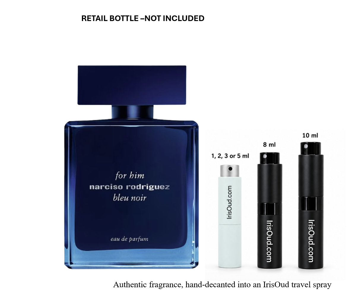 Narciso Rodriguez for Him Bleu Noir EDP Travel Spray Decant