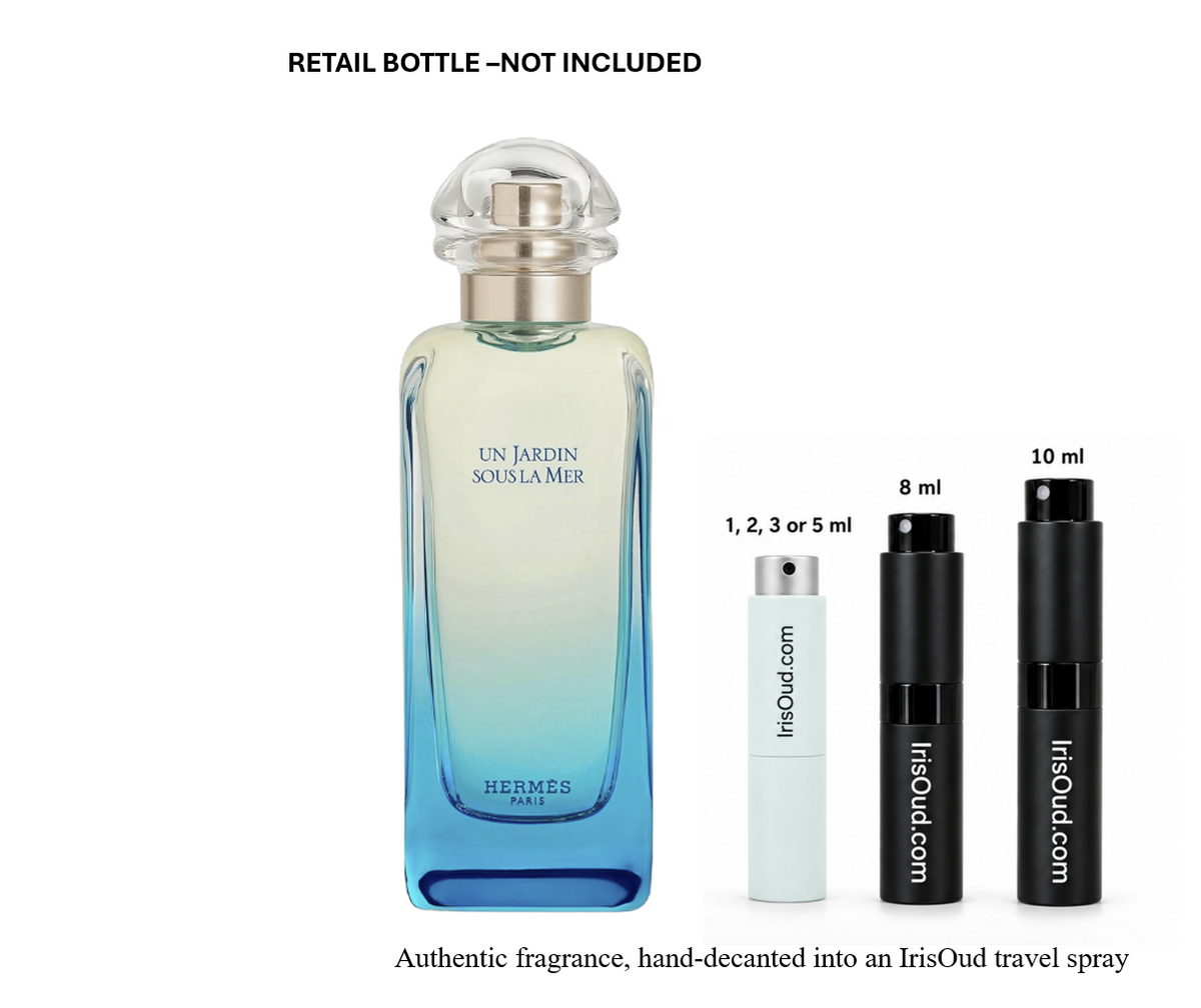 Hermes Un Jardin Sous la Mer EDT Travel Spray Decant