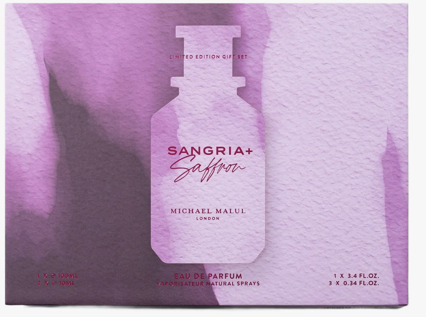 Michael Malul Sangria+Saffron 4-Piece gift Set