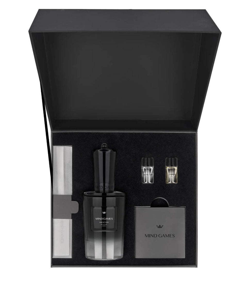 Mind Games Mentor gift set 3.4 Oz/100 ml Extrait De Parfum Spray + 2 x 0.10 Mini EDP