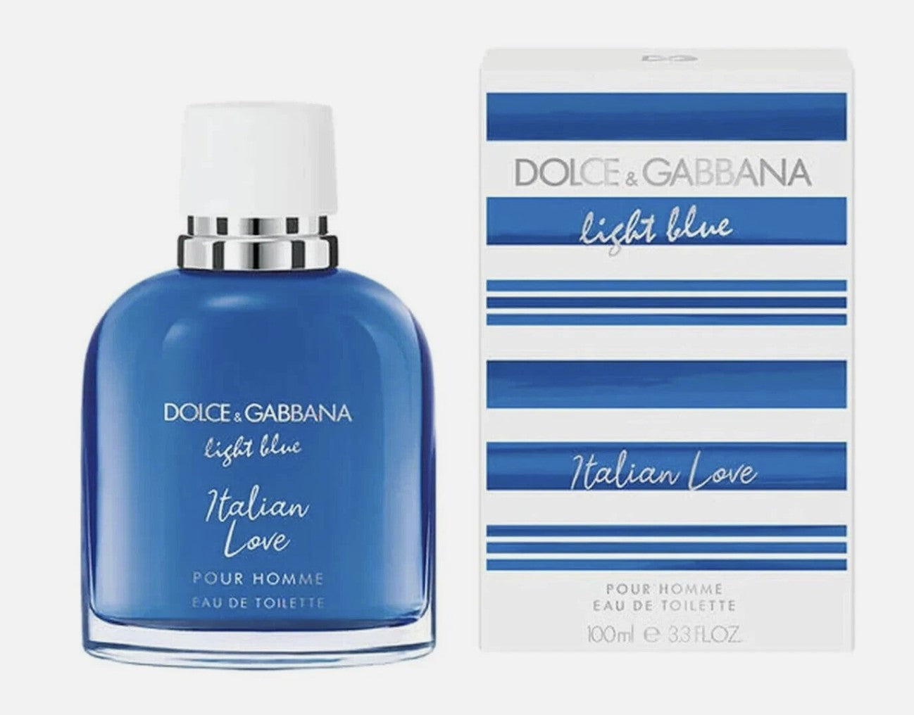 Dolce & Gabbana Light Blue pour Homme Italian Love Discontinued 3.3 oz/100 ml
