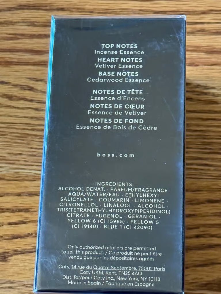 Hugo Boss Bottled Elixir 3.4 oz/ 100 ml