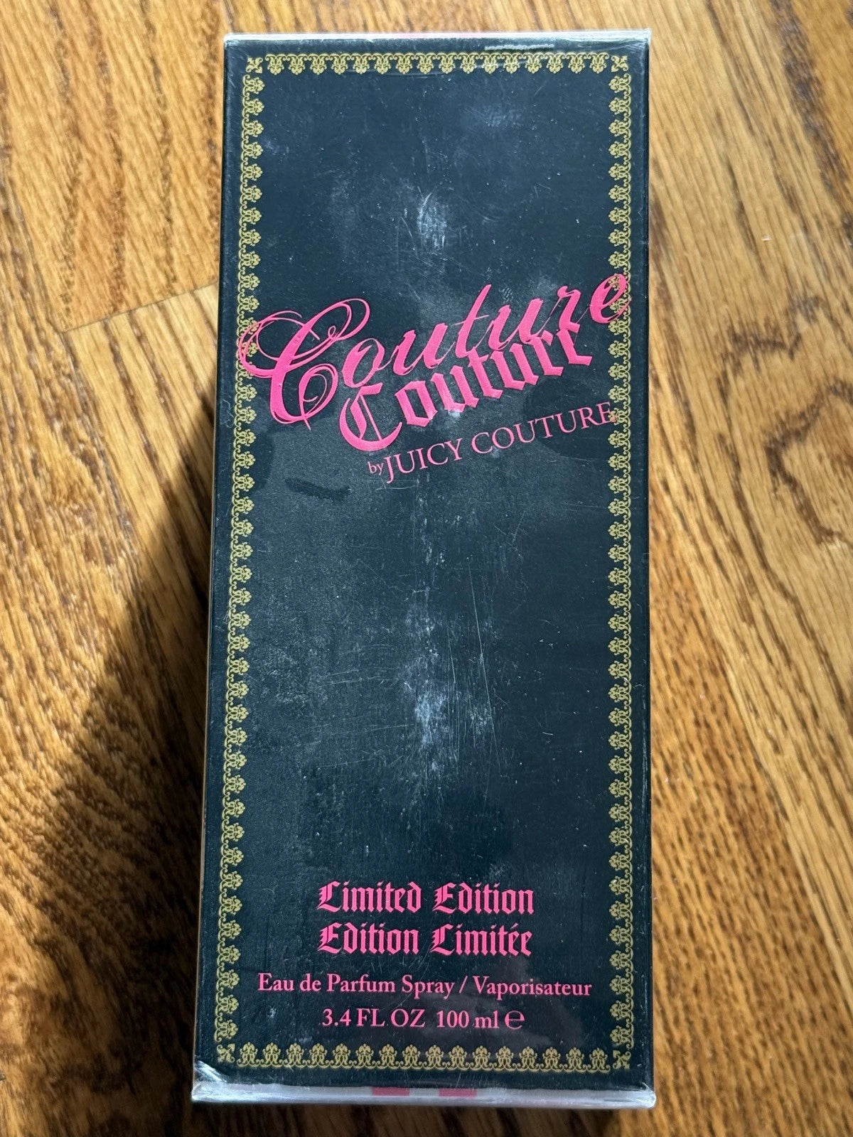 Juicy Couture Ltd Luxury Edition Couture Couture Black Bottle 3.4 Oz 100ml NEW