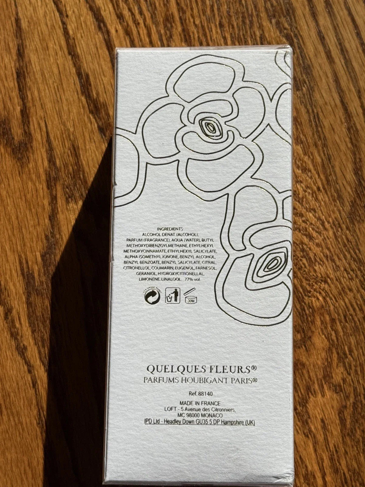 HOUBIGANT QUELQUES FLEURS JARDIN SECRET EDP SPRAY FOR WOMEN 3.4 Oz / 100 ml NEW